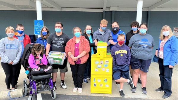 BHS Special Education Students Create Little Library