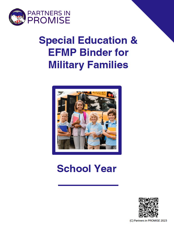 Special Education & EFMP Binders for Military Families