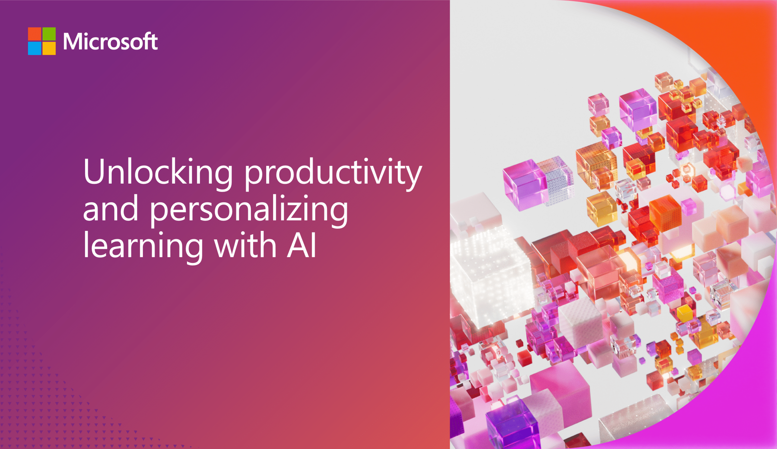 Unlocking productivity and personalizing learning with AI