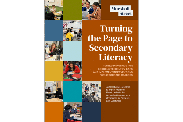 Turning the Page to Secondary Literacy
