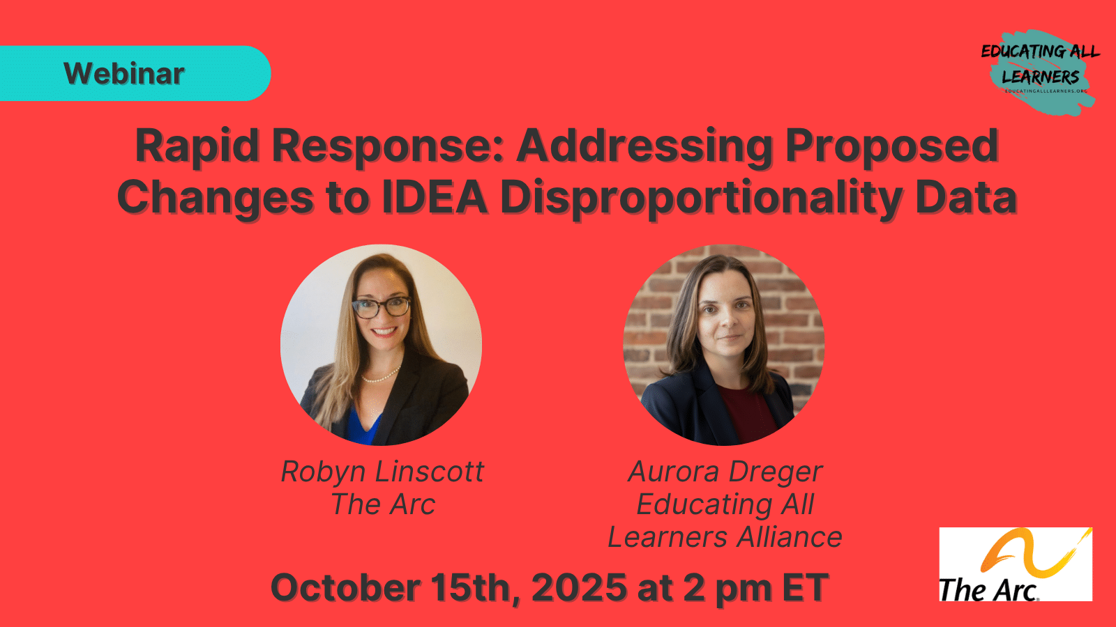 IDEA Disproportionality Webinar
